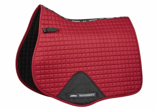 Weatherbeeta Prime All Purpose Saddle Pad Maroon Pony