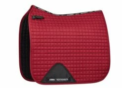 Weatherbeeta Prime Dressage Saddle Pad Maroon Full