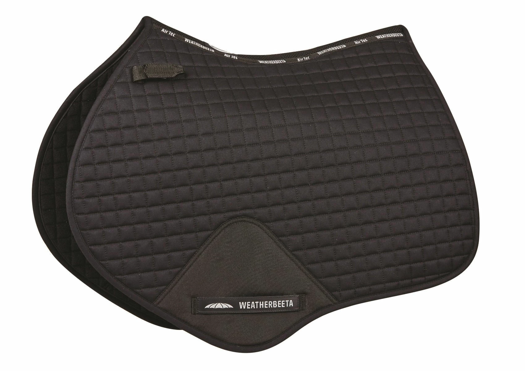 Weatherbeeta Prime Jump Shapped Saddle Pad Black Pony - Image 2
