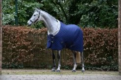 Weatherbeeta Comfitec Deluxe Diamond Quilt Standard Neck 400g Heavy Navy