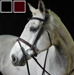 GFS Pessoa Flash Bridle With Rubber Reins