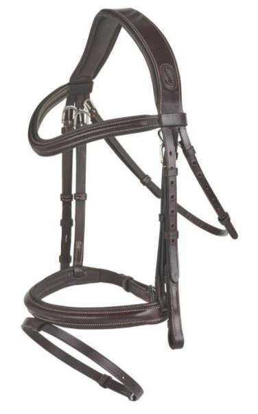 GFS Pessoa Flash Bridle With Rubber Reins - Image 3