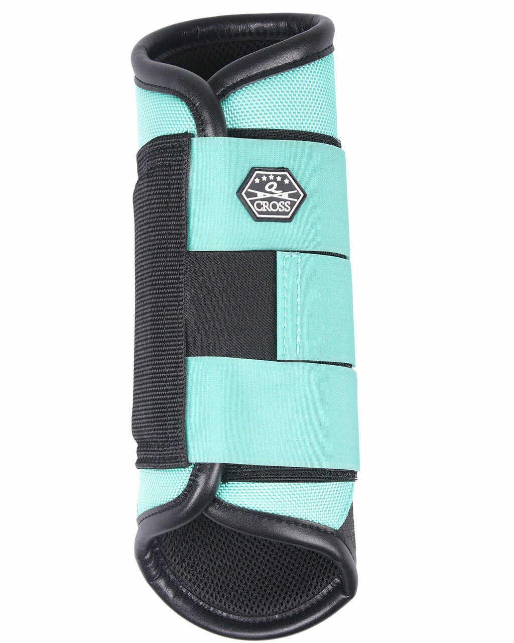 QHP Eventing Boots Hind Leg Technical Mint Green