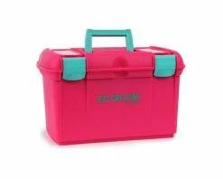 Shires Ezi-Groom Two Toned Tack Box Bright Pink