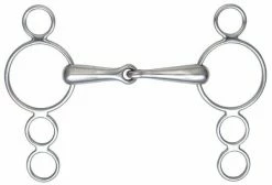 Shires Dutch Gag 3 Ring 5"