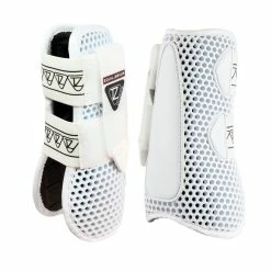 Equilibrium Tri-Zone Open Front Boots White