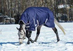 Weatherbeeta Comfitec Essential Combo Neck Heavy 360g Navy/Silver/Red