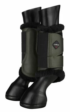 Le Mieux Fleece Lined Brushing Boots Oak
