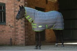 Weatherbeeta Comfitec Channel Quilt 210D Combo Medium 250g Grey/Lime