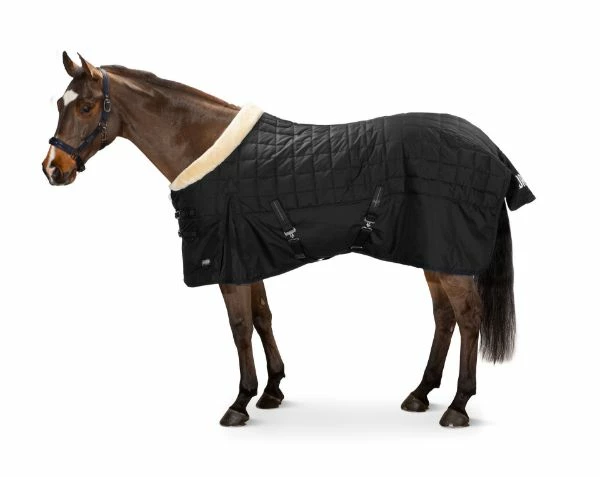 Eskadron Zeta Stable Rug With FauxFur 100g Black