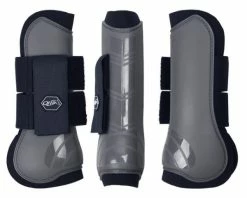 QHP Tendon Boots Steel Grey