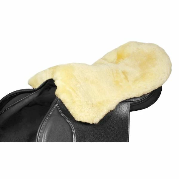 KM Elite Lambswool Seat Saver Cream
