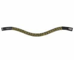 QHP Browband Havana Black/Olive