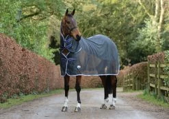 Weatherbeeta Wick Dri II Cooler Combo Neck Dark Charcoal/Blue/White