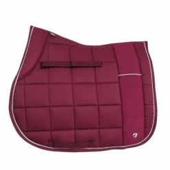 Hy Equestrian Synergy Saddle Pad Fig/Silver Cob/Full