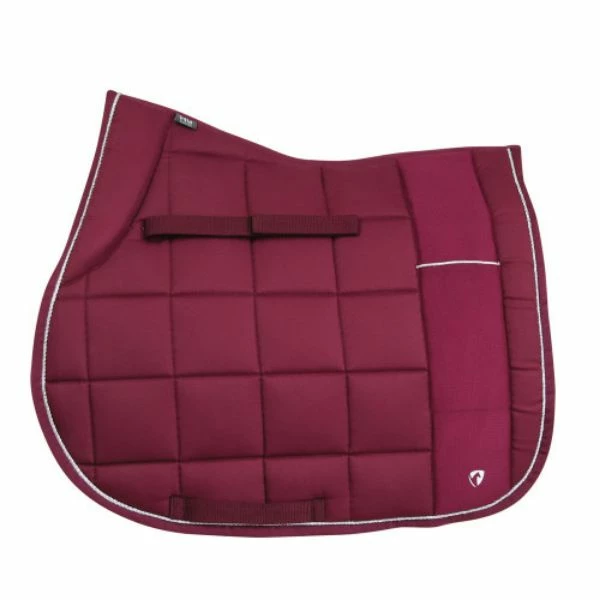 Hy Equestrian Synergy Saddle Pad Fig/Silver Cob/Full