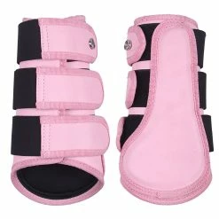 QHP Leg Protection Havana Powder Pink