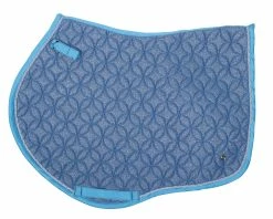QHP Rio Saddlepad AP Ice Blue Full