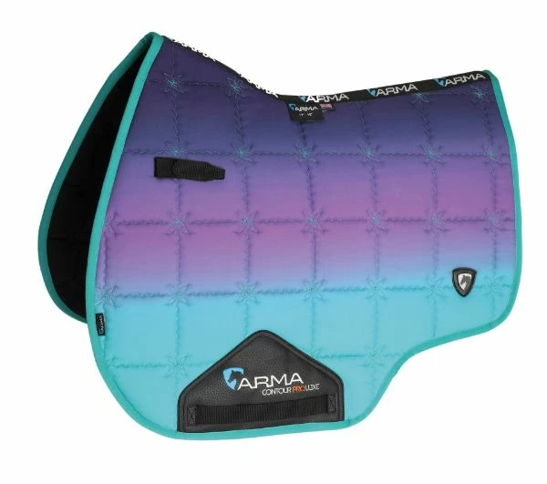 Shires ARMA Ombre Saddlecloth Purple 15-16.5"