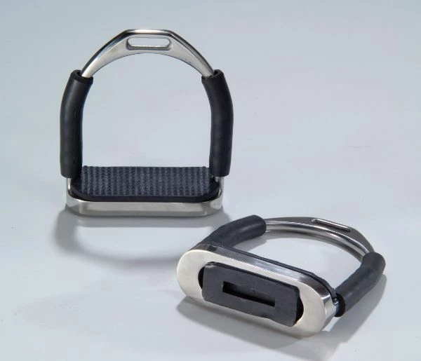 Rhinegold Flexi Stirrup Iron Black