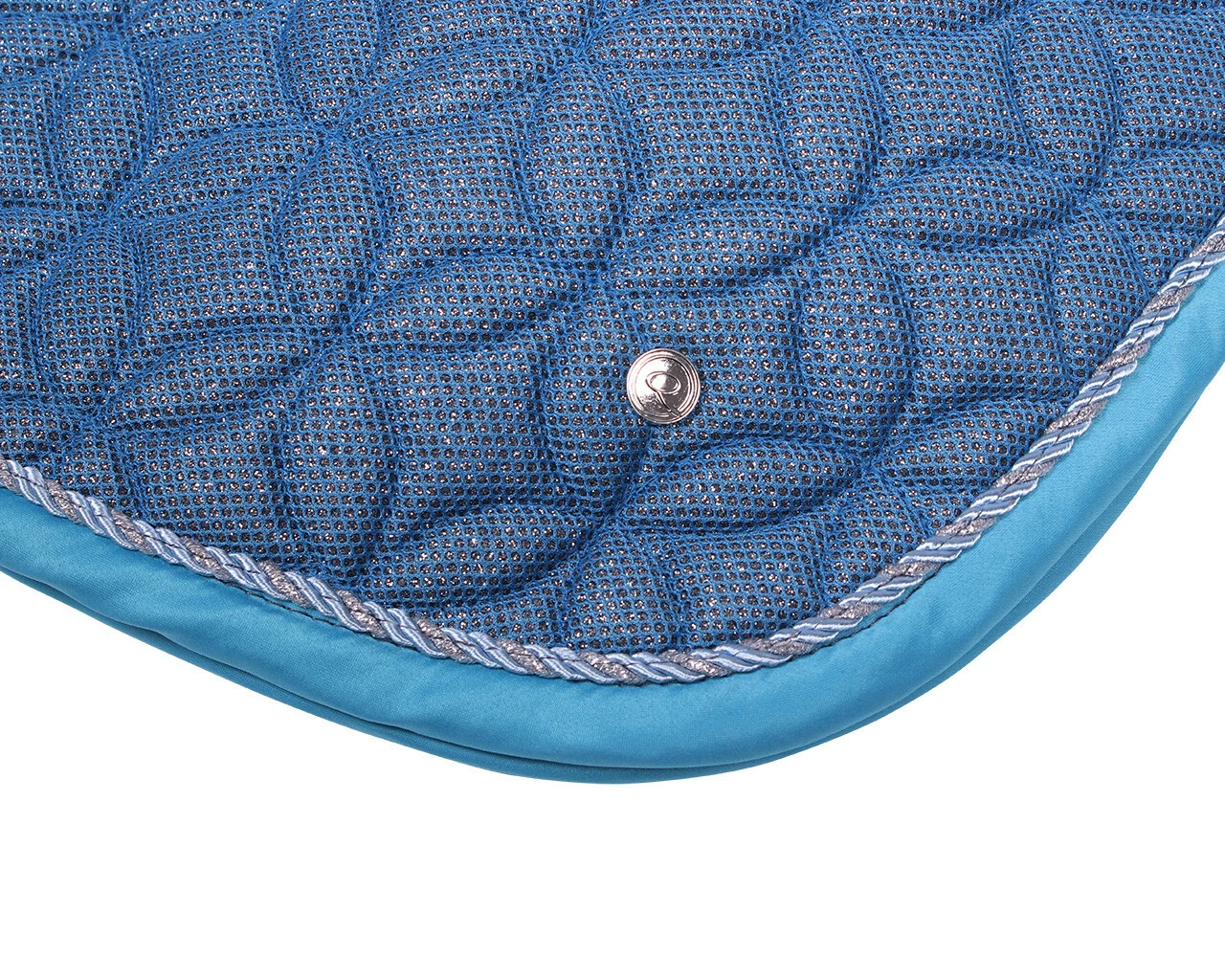 QHP Rio Saddlepad AP Ice Blue Shetland - Image 2