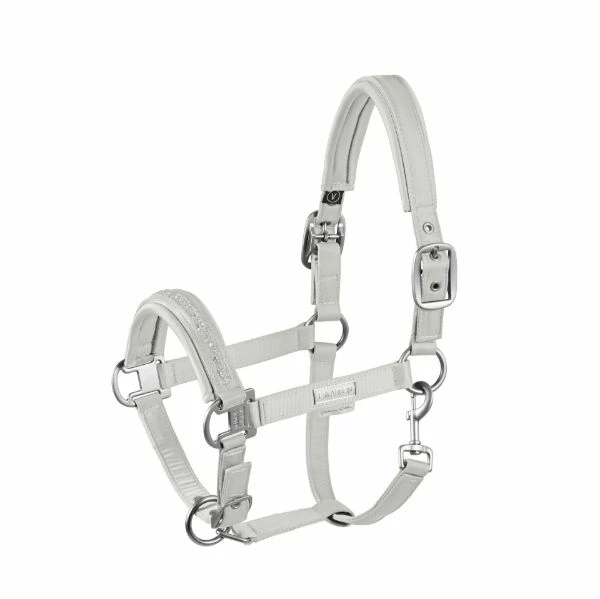 Eskadron Headcollar Doublepin Crystal Platinum 22 Pearl Grey