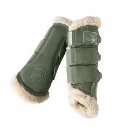 Eskadron Tendon Boots Mesh Fauxfur Platinum 22 Ash Green