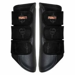 HV Polo Dressage Boots HVPLauren Black Cob
