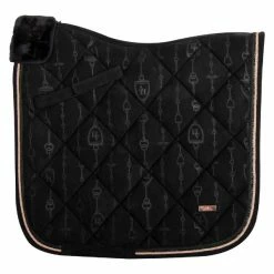 HV Polo Saddlepad HVPLauren DR Black Full