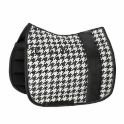 Eskadron Saddle Cloth Big Square Glossy Essence 22 Black Creme DL Full