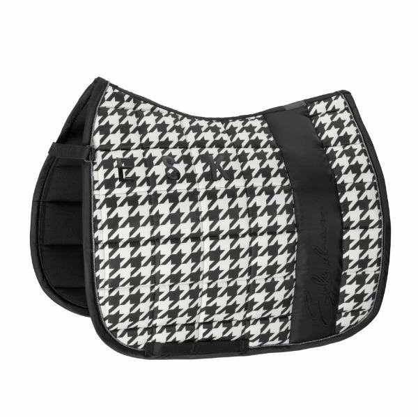 Eskadron Saddle Cloth Big Square Glossy Essence 22 Black Creme DL Full