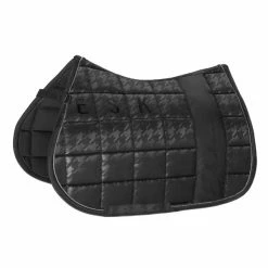 Eskadron Saddle Cloth Big Square Glossy Essence 22 Black VS Full