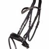 QHP Orlando Bridle Black / Green