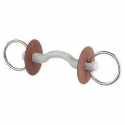 Beris Snaffle Bit Tongue Arc Bar Soft Ring 7.5cm 130mm