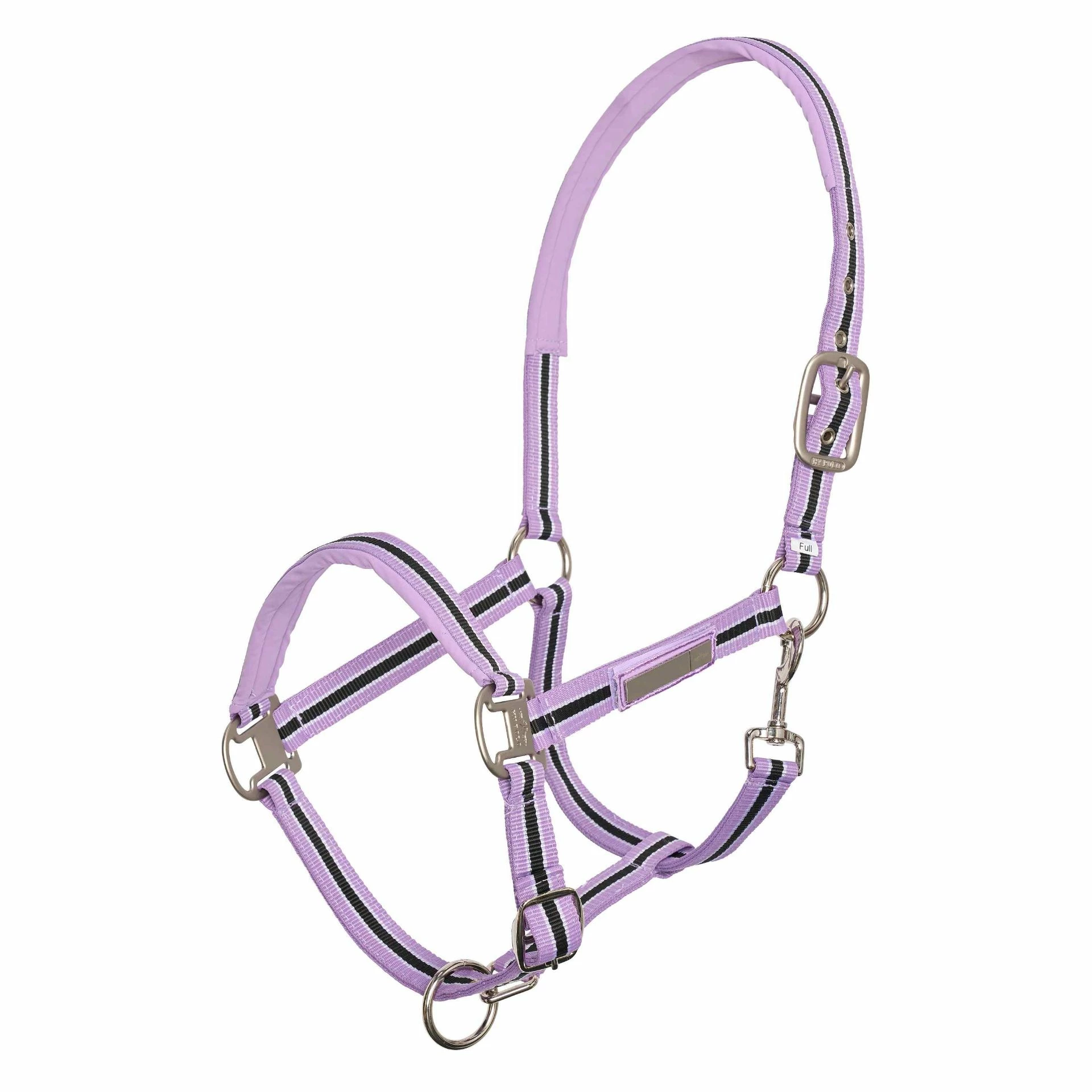 HV Polo Headcollar HVPClassic Stripe Violet