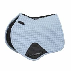 Weatherbeeta Prime Jump Shapped Saddle Pad Ice Blue Full