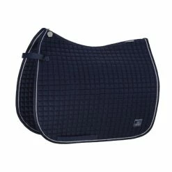 Eskadron Saddle Cloth Cotton Platinum PURE 23 Navy DL Full