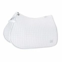 Eskadron Saddle Cloth Cotton Platinum PURE 23 White VS Full