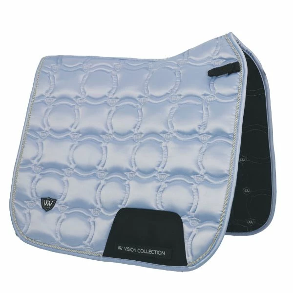 Woof Wear Vision Dressage Pad Porcelain Blue Full