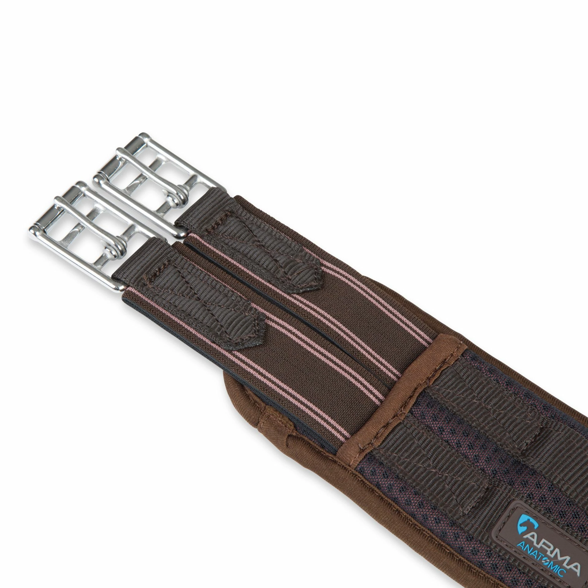 Shires ARMA Airflow Elasticated Girth Brown - Image 2