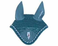 QHP Ear Net Thunderbolt Deep Lagoon Pony