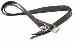Cameo Equine Anti Stretch Synthetic Stirrup Leathers Brown 48"
